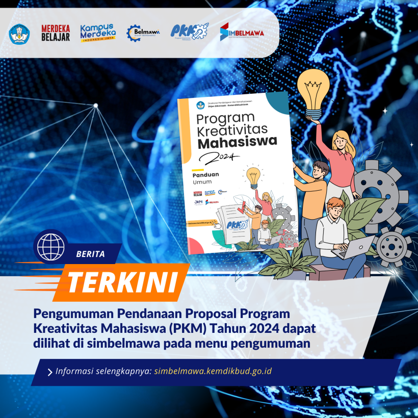 Pengumuman PKM 2024 Skema Pendanaan – Diktiristek – Simbelmawa